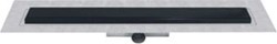 EASYDRAIN COMPACT MODULO TAF BLACK ZERO+ DOUCHEGOOT 600 MM ZWART MET WATERSLOT 50 MM EDM1TAFZM600-50B