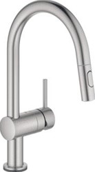GROHE MINTA TOUCH ELEKTRONISCHE KEUKENMENGKRAAN C-UITLOOP MET UITTREKBARE HANDDOUCHE 31358DC2