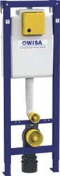 WISA XS INBOUWRESERVOIR MET FRAME STAAL (HXBXD) 1120 1320X380X140 200MM OPPERVLAKTEBESCHERMING GECOAT IN DIEPTE VERSTELBAAR VERSTELBARE HOOGTE SPOELRESERVOIR KUNSTSTOF CONSTRUCTIE ZELFD 8050452764