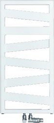 ZEHNDER HANDDOEKRADIATOR AFGIFTE 473W AANSLUITINGEN 4 HXLXD 1017X600X30MM WIT RAL9016 RB-100-060
