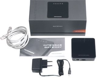 INTERGAS GATEWAY INCOMFORT BASIS II TEN BEHOEVE VAN COMFORT TOUCH THERMOSTAAT 032004