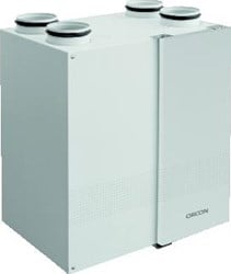 ORCON WTW WOONHUIS VENTILATIEUNIT MET WARMTETERUGWINNING HRC-220-BR-15 22000020