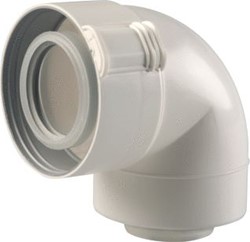 UBBINK UBIFIT PP/KS BOCHT 87GR 80/125 WIT MET KLEMBAND 0229520