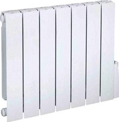 ZEHNDER ALURA TECH ELEKTRISCHE RADIATOR L=572MM H=575MM RAL9010 1000WATT ALE-100-056/P