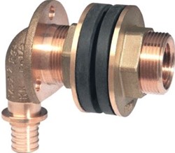 REHAU TANKDOORVOERNIPPEL RAUTITAN RX+ BRONS 14563791001