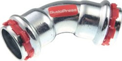 VSH SUDOPRESS STAAL BOCHT KOPPELING 45GR 28 X 28MM STAAL (PERS X PERS) 6560829