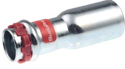 VSH SUDOPRESS STAAL RECHTE KOPPELING INSTEEKVERLOOP 22MM X 15MM STAAL (INSTEEK X PERS) 6560345