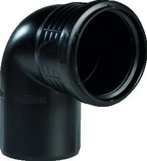 PIPELIFE PP MASTER3PLUS BOCHT MOF/SPIE 40MM 87.5° ZWART 3496102535