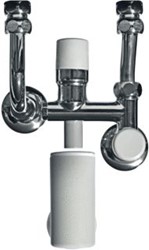 CLAGE KETELAANSLUITSET M/VUL-/AFTAPKRAAN M/OVERST VENT M/INL COMB 0011