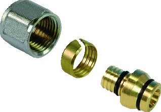 HENCO KNELRINGSET / ADAPTER 20 X 22 CU MESSING 13-2022HA-2