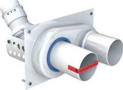 COX GEELEN COXDENS FLEX MUUR AANSLUITPLAAT C9 PARALLEL MET SCHACHTBOCHT 80/80-60MM PPS
