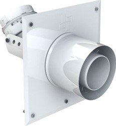 COX GEELEN COXDENS FLEX MUUR AANSLUITPLAAT C9_X MET SCHACHTBOCHT 80/125-80MM PPS BRGHAA601