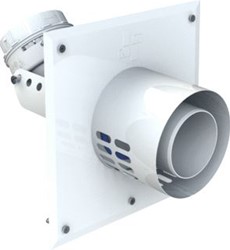 COX GEELEN COXDENS PP FLEX MUUR AANSLUITPLAAT B3 80/125 80 MET SCHACHTBOCHT