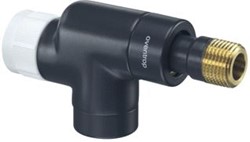 OVENTROP THERMOSTATISCHE RADIATORAFSLUITER E 1/2 HAAKS VERKEERD KVS = 0,65 M3/H ANTRACIET 1163232