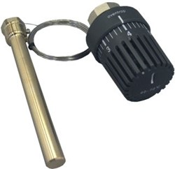 OVENTROP THERMOSTAAT MET DOMPELSENSOR 1/2BU M30X1,5 70-100°C ANTRACIET 1140564