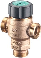 OVENTROP BRAWA-MIX THERMOSTATISCHE MENGKRAAN DN32 11/2BU 30-65°C BLOKKEERBAAR 1300310