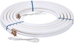 VAILLANT DUBBEL GEISOLEERDE KOUDEMIDDEL LEIDING VOOR AROTHERM SPLIT 3-5KW MET E-BUS KABEL (AANVOER 1/2 RETOUR 1/4) 5M 0020250307