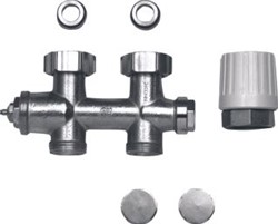 BRUGMAN ONDERBLOK M30 RECHT RAL9016 VERTI M MET HANDKNOP 13911630157