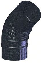 COX GEELEN ROOKGASAFVOERBOCHT BLAUW GEGLOEIDE PLOOIBOCHT 45º 150MM 103150