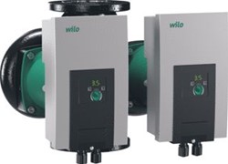 WILO YONOS MAXO-D CIRCULATIEPOMP DN32 1X230V 8M3/H PN10 DUBBEL GIETIJZER 220MM 2120663