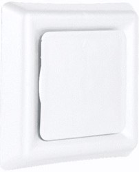 NEDCO VIERKANT VENTIEL 100MM WIT 64501200