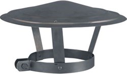 NEDCO REGENKAP 125-131MM GEGALVANISEERD