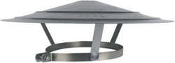NEDCO REGENKAP 250MM GEGALVANISEERD 65402333