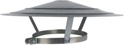 NEDCO REGENKAP 250MM GEGALVANISEERD