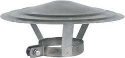 NEDCO REGENKAP 110-120MM GEGALVANISEERD 65401533