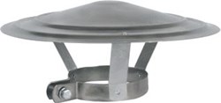 NEDCO REGENKAP 110-120MM GEGALVANISEERD