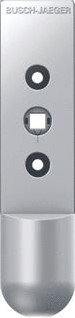 ABB BUSCH-JAEGER FREE@HOME RAAMMELDER EDELSTAAL WL TYPE: 6222/1 AP-66-WL 2CKA006200A0141