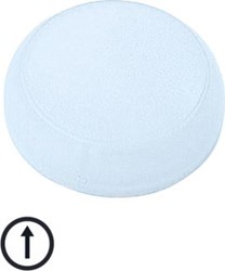 EATON RMQ-TITAN M22 LENS VOOR SIGNAALLAMP VLAKKE RONDE LENS M22-L KLEUR: WIT TEKST: TEKEN(PIJL)