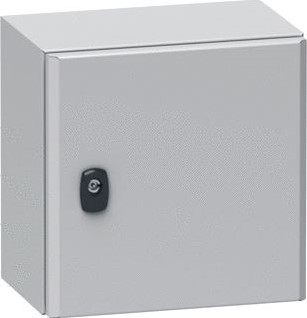 SCHNEIDER ELECTRIC SPACIAL S3D KAST VOLLE DEUR 1200X600X400MM IP66 IK10 RAL7035 NSYS3D12640