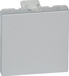 LEGRAND BLINDPLAAT MOSAIC 2MOD.ALU.
