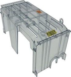 EATON CLASS J 600V 200A FUSE COVER ASSEMBLY DEKSEL ZEKERINGBLOK LAGE SPANNING 200 A AC 600 V J UL CVR-J-60200-M