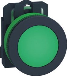 SCHNEIDER ELECTRIC HARMONY XB5F SIGNAALLAMP ROND GROEN 30.5MM VERLICHT 24V LED SCHROEFAANSLUITING