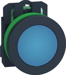 SCHNEIDER ELECTRIC HARMONY XB5F SIGNAALLAMP ROND BLAUW 30.5MM VERLICHT 24V LED SCHROEFAANSLUITING