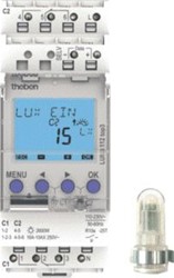 THEBEN LUNA 112 TOP3 AL SCHEMERSCHAKELAAR MET OPBOUW-LICHTSENSOR 2 KANAALS 1120130
