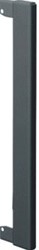 HAGER BR65 AFSLUITSTUK WANDROZET STAAL BREEDTE 170 MM ZWART BR170WK9011