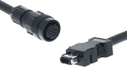 OMRON 1S SERIE ENCODERKABEL 10 M 230 V: 900 W 1,5 KW 400 V: 400 W 15 KW R88ACR1B010NFE