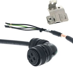 OMRON R88A-CA1E001-5SF-E 1S SERIE FLEXIBELE VOEDINGSKABEL 1,5 M ZONDER REM 400 V: 2 KW (1000 RPM) & 3 KW R88ACA1E0015SFE