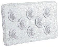 GEYER DISPO INVOERPLAAT 8X TULE 13 T/M 34MM WPG110