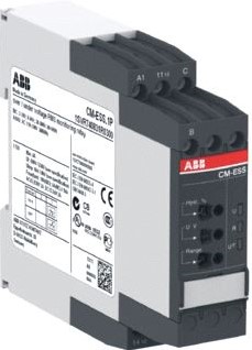 ABB CM-ESS SPANNING BEWAKINGSRELAIS MEETSPANNING-3-30V-6-60V-30-300V-60-600V CONTACT-1W VOEDINGSSPANNING-110-130VAC VEERDRUKK 1SVR740831R0300