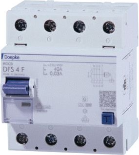 DOEPKE AARDLEKSCHAKELAAR DFS4F 63A/500MA/4P 09147820