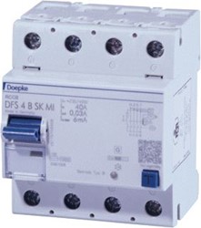 DOEPKE AARDLEKSCHAKELAAR DFS4B 16A/30MA/4P SK MI 09114892