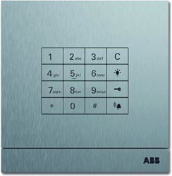 BUSCH-JAEGER WELCOME KEYPAD BUITENPOST RVS
