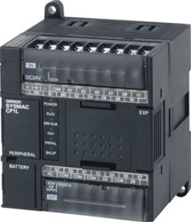 OMRON PLC CPU 24 VDC 12X 24 VDC INGANGEN 8X RELAIS UITGANGEN 2A 5K STEPS PROGRAM 10K WORDS DATA GEHEUGEN