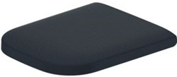 DURAVIT HAPPYD 2 CLOSETZITTING MET DEKSEL MET SOFTCLOSE MET SOFTCLOSE MAT ANTRACIET 64591300 0064591300