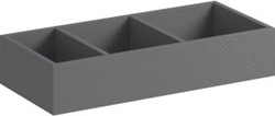 GEBERIT XENO2 LADEINDELER H-VERSIE 323 X 62 X 150MM (BXHXD) SCULTURA GRIJS 500.526.00.1