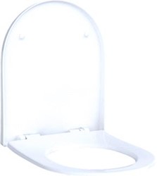 GEBERIT ACANTO CLOSETZITTING MET DEKSEL SOFTCLOSE QUICK-RELEASE DUROPLAST WIT (MONTAGE VAN BOVENAF) 500.605.01.2